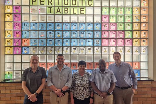 Meeting of the project partners at the University of Pretoria in 2025 