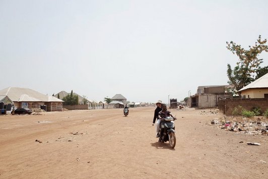 Arrival by student teams from UDS and Angewandte to Tamale Old Airfield