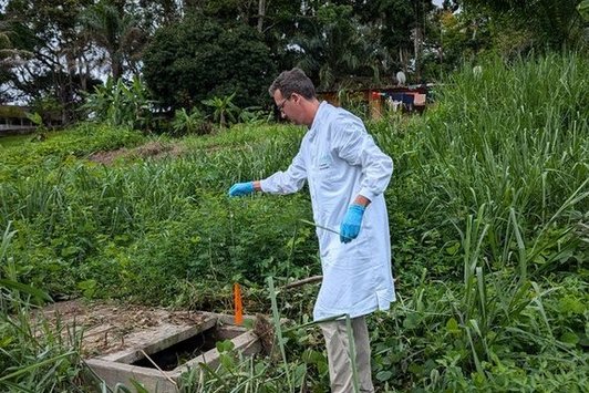 Recovery of passive water sampler