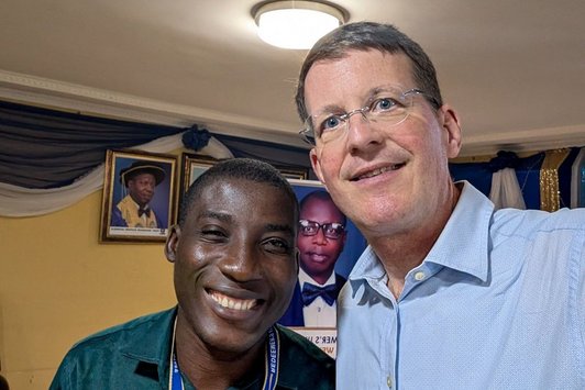 O. Olamide, P. Lieberzeit at Redeemer’s University, Ede