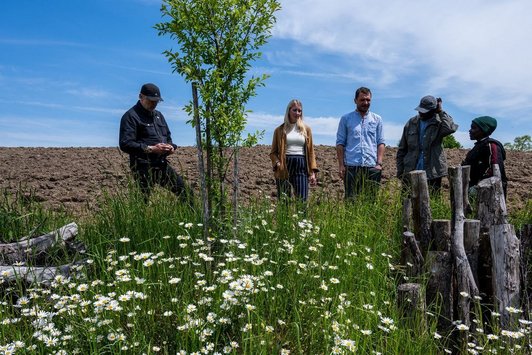 Sustainable agriculture benchmarking visit