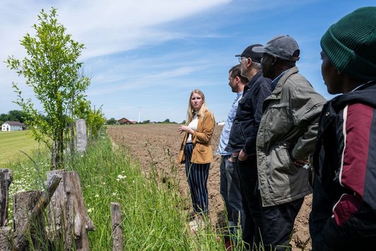 A benchmarking visit on sustainable practices in agriculture