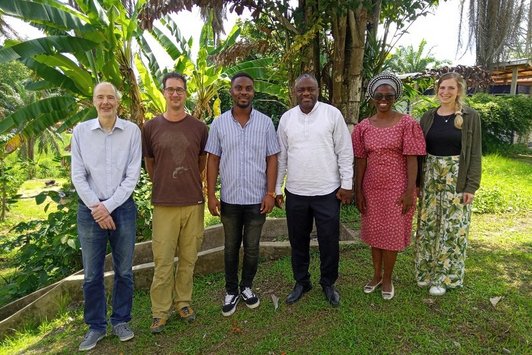 Group photo of the project members 