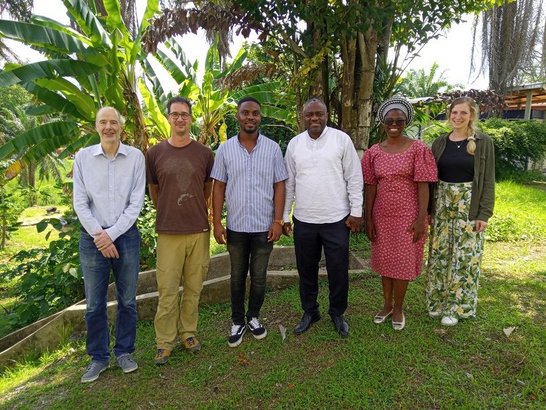 Group photo of the project members 