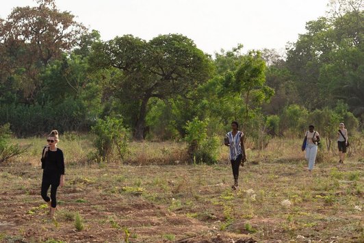 Field research at Waterworks Area