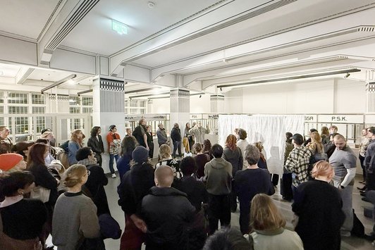 TIUE Exhibition at Otto Wagner Postsparkasse, Vienna