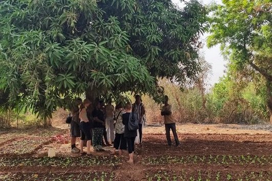 Meeting with the farmers from Waterworks Area