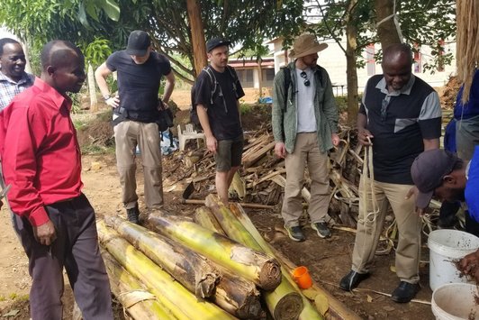 Field visit to TEXFAD Mukono- Uganda