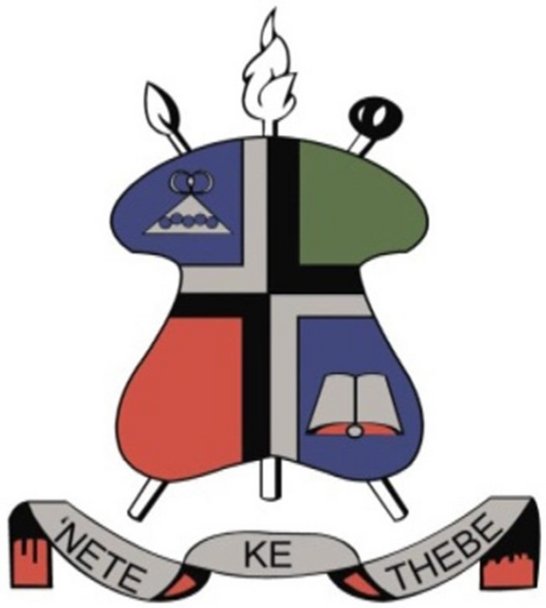 The logo of National University of Lesotho