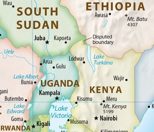 map of Ethiopia_Uganda