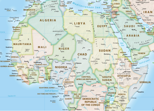 Map of Africa